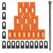 Orange Auto Body Kits Glue Tabs Pulling Tabs Car Paintless Dent Repair Tool Set