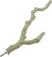HOMOBABE Bird Perch Stick Bird Standing Stick Swing Chewing Bird Toys Bird Cage Perch for Parrot Cages Toy for Cockatiels Parakeets