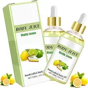 2 Pcs Body Juice Strawberry Shortcake Body Oil – Yoni Oil for Women, Nourishing Strawberry Oil for Hydration & Glow – Lightweight, Fast-Absorbing Formula for Soft, Smooth Skin(B)