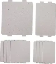 Zerodeko 10PCS High Temperature Mica Plates for Microwave Ovens Waveguide Cover and Cuttable Kitchen Appliance Parts