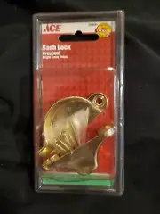 Ace 14328 Window Sash Lock Crescent Bright Brass Finish #5298591 FREE SHIPPING