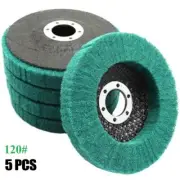 Nylon Flap Discs Metal Polishing Buffing Wheel for Angle Grinder (4in 5PC)