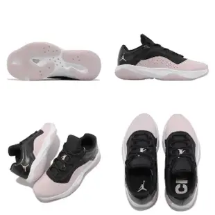 【NIKE 耐吉】休閒鞋 Wmns Air Jordan 11 CMFT Low 女鞋 粉紅 黑 喬丹 低筒(DV2629-051)