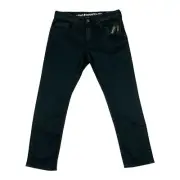 Buffalo David Bitton Men Blue Denim Jeans 34x32 Evan-x Slim Straight Stretch NWT
