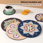 Utensils Holder Trivet Mat Nonslip Coasters Cup Pads Useful Tables Placemats