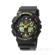 Casio G-Shock GA-100GBX-1A9 Men's Watch | Black and Gold Design | Analog-Digital