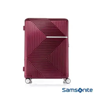 【Samsonite 新秀麗】25吋AZIO防盜拉鍊PC可擴充飛機輪行李箱(多色可選)