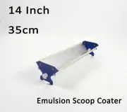 13.7" Screen Printing Emulsion Scoop Coater Aluminum Coating Tool with stand