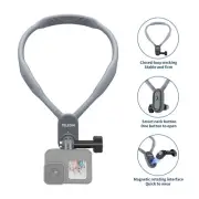 TELESIN Magnetic Neck Holder Mount Quick Release for GoPro Hero 11 10 9 DJI Osmo