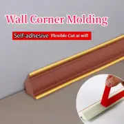 Self-adhesive Wall Inner Corner Trim Molding Line Ceiling Edge Caulk Strip Tool