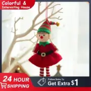 Home Decor Spark Joy Colorful Beautiful Tree Decoration Christmas Elf Doll Hangi