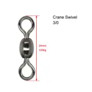 30 X Crane Fishing Swivels Size 3/0 For Game Fishing Need,Fishing Tackle Special