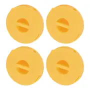 4Pcs Blind Cord Winder, Window Blinds String Safety Holder Tensioner, Yellow
