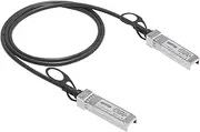 QSFPTEK 10G SFP+ DAC Cable, 1m (3ft) Passive Direct Attach Copper Twinax Cable for Cisco SFP-H10GB-CU1M, Ubiquiti, D-Link, Netgear, Mikrotik, Open Switch Devices