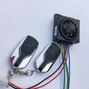 36-48V E-bike Anti-theft Lock Alarm Smart Induction Wireless Remote Contrnd