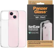 PanzerGlass Hardcase for iPhone 15, Clear
