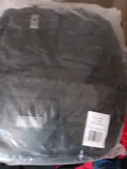 Bella Russo 17" Laptop Canvas Backpack Charcoal Black New Sealed Comfort Straps