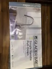 GLACIER BAY Kagan Single-Handle Pull-Down Kitchen Faucet, OB, Read Description