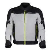 Cortech Aero-Flo Air Mens Textile Motorcycle Jacket Hi-Viz/Black