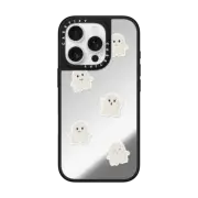 iPhone 16 Pro Mirror Case MagSafe Compatible Lil Ghosts Phone Case by GMF Designs