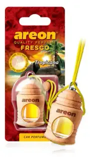 Areon Fresco FRTN16 Hanging Car and Home Air Freshener, Tropicana scent
