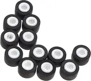 Homoyoyo 12pcs Pinch Roller for Recorders Bearing Rollers for Video Recorders Audio Devices and Tape Players Replacement for Broken Pinch
