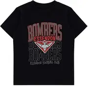 [AFL] Essendon Bombers Kids Core Logo Tee