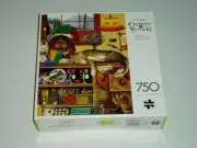 The Cats of Charles Wysocki 750 Pc Jigsaw Puzzle Yarn Duty NIB