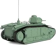 MRY-SFW WWII Tank 25mm Military Model Kit France B1 Heavy Tank (Phase II)