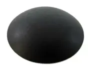 4.125" Speaker Dust Cap, Black Paper, No Lip, EV, ALTEC, DC-4P