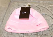 NIKE SOFT fuzzy beanie girls size sz 7-16 pink SUPER CUTE light pink Christmas