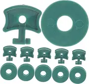 Greenhouse Netting Fixing Clips 100 Pieces Clips Garden Plant Support Easy to Use Suitable for Greenhouse