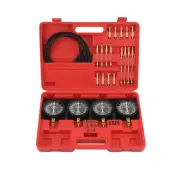 4xFuel Vacuum Carburetor Synchronizer Carb Balancer Adjustment Tool Kit