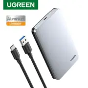 Ugreen 2.5'' Hard Drive Disk Case USB C 3.1 Gen 2 Aluminium SATA External UASP