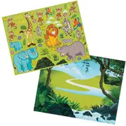Jungle Sticker Scenes (Set of 12)