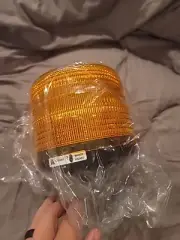 FEDERAL SIGNAL 141ST-012A Warning Light,Strobe Tube,Amber,12VDC 3T944