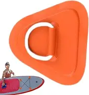 Générique Paddle Board D Rings, Rubber Boat Rope Buckle, Surfboard Cord Patch, Black, Yellow, Orange, Ideal for Paddle Boards, Inflatable Boats, Kayak Accessories and Outdoor Water Sports
