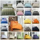100% Cotton Quilt Cover Set Duvet Doona Cover Double Queen Super King Size Bed