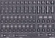 Eva Toolkit 56Pc 1/2"Dr Impact Socket Set