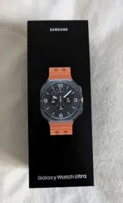 New Galaxy Watch Ultra Titanium Grey 47mm LTE - ORANGE MARINE BAND INCLUDED!!