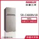 【SANLUX台灣三洋】480L 變頻雙門冰箱光耀銀 SR-C480BV1B_廠商直送