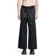 [SACAI] SACAI MAN BLACK TROUSERS Black