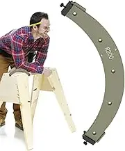 Curved Chamfer Auxiliary Trimming Tool - Precise Router Templates | Internal and External Lightweight Routing Trimming Tool for Home Projects