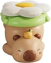 Animal Shaped Foot Stool - Capybara Shoe Changing Stool Seat Cushion Footrest Ottomans - Cute Sofa Stool, Animal Footstools Chair for Bedroom, Living Room, Entryway