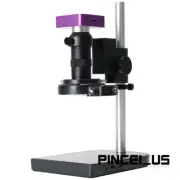 51MP Microscope Camera w/ Stand 56-LED Light Tool Kit For Jewelry Phone Repair