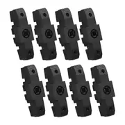 8Pcs Bicycle Brake Shoes for HS11/ HS22/HS24/ HS33 /HS66 50mm Brake Block V-Brake Pad Road Bike Accessories Black