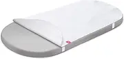 Waterproof Cotton Bed Liner Mattress Protector for Bassinet Moses Basket Cradle Oval 35 x 75 cm