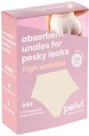 PELVI Leakproof Underwear Full Brief Beige XS