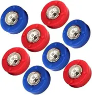 BELLIFFY 8pcs Shuffleboard Game Sliding Beads Durable Accessories for Tabletop Bowling and Outdoor Games Compact Lightweight Design for