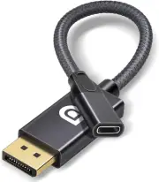 USB C Female to Displayport Male Cable Adapter,Usb Type C 3.1 Input to DP Ouput